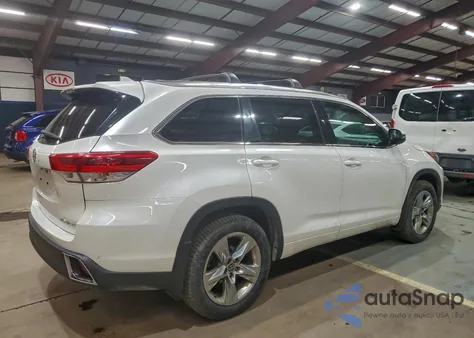 2019 Toyota Highlander Limited from USA, damaged, VIN 5TDDZRFH6KS735249